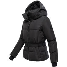 Marikoo Aleyna Damen Winterjacke  Schwarz Größe M - Gr. 38