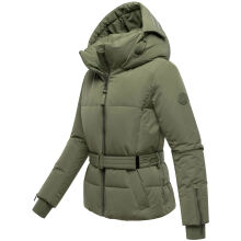 Marikoo Aleyna Damen Winterjacke  OliveLeaf Größe M - Gr. 38