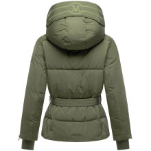 Marikoo Aleyna Damen Winterjacke  OliveLeaf Größe M - Gr. 38