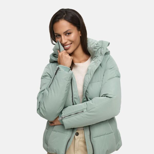 Marikoo Aleyna Steppjacke Smokey Mint Größe XS - Gr. 34