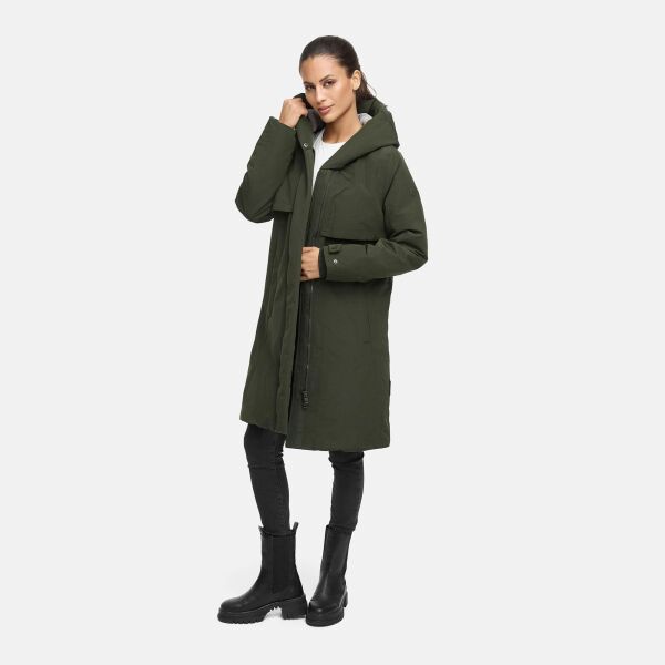 Navahoo Domingaa Damen Winter Parka  Olive Größe XS - Gr. 34