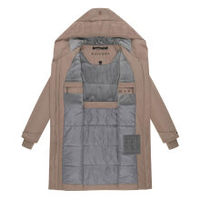 Navahoo Domingaa Damen Winter Parka  Taupe Grey Gr&ouml;&szlig;e XL - Gr. 42
