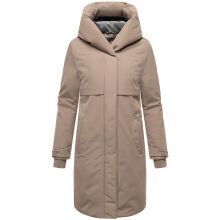 Navahoo Domingaa Damen Winter Parka  Taupe Grey Gr&ouml;&szlig;e XXL - Gr. 44