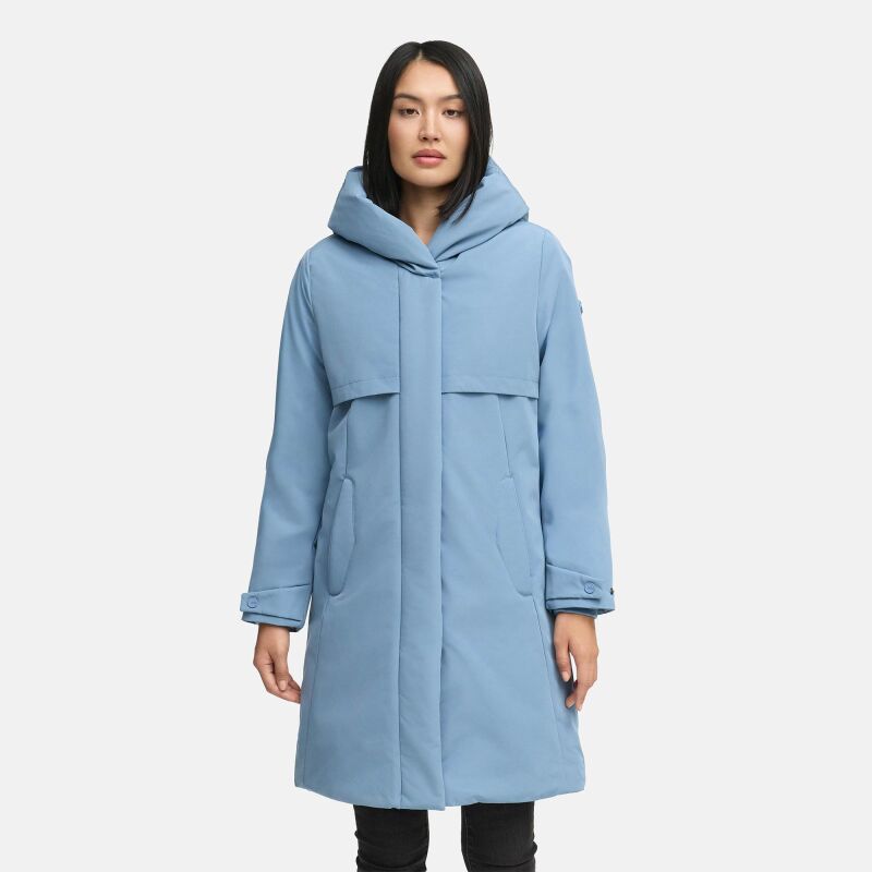 Navahoo Domingaa Damen Winter Parka  Powder Blue Größe L - Gr. 40