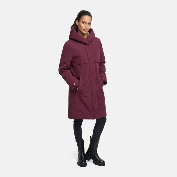 Navahoo Domingaa Damen Winter Parka  Wine Größe XS - Gr. 34
