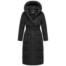 Navahoo Eisblick Damen Winter Steppmantel  Schwarz-Größe XL - Gr. 42