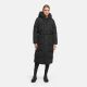Navahoo Eisblick Damen Winter Steppmantel  Schwarz-Größe XL - Gr. 42