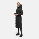 Navahoo Eisblick Damen Winter Steppmantel  Schwarz-Größe XL - Gr. 42