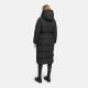 Navahoo Eisblick Damen Winter Steppmantel  Schwarz-Größe XL - Gr. 42