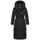 Navahoo Eisblick Damen Winter Steppmantel  Schwarz-Größe XL - Gr. 42