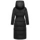 Navahoo Eisblick Damen Winter Steppmantel  Schwarz-Größe XL - Gr. 42