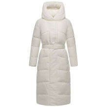 Navahoo Eisblick Damen Winter Steppmantel  Offwhite-Größe S - Gr. 36