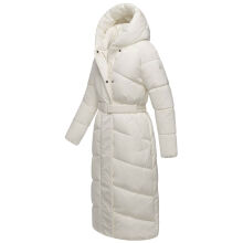 Navahoo Eisblick Damen Winter Steppmantel  Offwhite-Größe S - Gr. 36