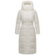Navahoo Eisblick Damen Winter Steppmantel  Offwhite-Größe S - Gr. 36