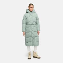 Navahoo Eisblick Damen Winter Steppmantel  Smokey Mint-Gr&ouml;&szlig;e M - Gr. 38