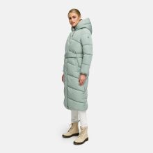 Navahoo Eisblick Damen Winter Steppmantel  Smokey Mint-Gr&ouml;&szlig;e M - Gr. 38