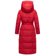 Navahoo Eisblick Damen Winter Steppmantel  Deep Red-Gr&ouml;&szlig;e M - Gr. 38
