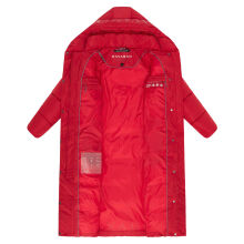 Navahoo Eisblick Damen Winter Steppmantel  Deep Red-Gr&ouml;&szlig;e M - Gr. 38
