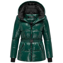 Navahoo Eisglanz Damen Winter Steppjacke  Evergreen Gr&ouml;&szlig;e XL - Gr. 42