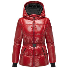 Navahoo Eisglanz Damen Winter Steppjacke  Dark Red Gr&ouml;&szlig;e XS - Gr. 34