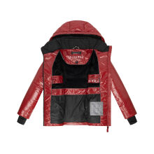 Navahoo Eisglanz Damen Winter Steppjacke  Dark Red Gr&ouml;&szlig;e XS - Gr. 34