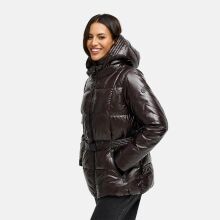 Navahoo Eisglanz Damen Winter Steppjacke  Choco Größe XS - Gr. 34