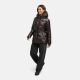 Navahoo Eisglanz Damen Winter Steppjacke  Choco Größe XS - Gr. 34