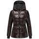 Navahoo Eisglanz Damen Winter Steppjacke  Choco Größe XS - Gr. 34