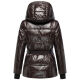 Navahoo Eisglanz Damen Winter Steppjacke  Choco Größe XS - Gr. 34