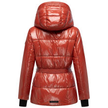 Navahoo Eisglanz Damen Winter Steppjacke  Dark Terracotta Größe S - Gr. 36