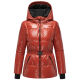 Navahoo Eisglanz Damen Winter Steppjacke  Dark Terracotta Größe S - Gr. 36