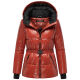 Navahoo Eisglanz Damen Winter Steppjacke  Dark Terracotta Größe M - Gr. 38