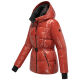 Navahoo Eisglanz Damen Winter Steppjacke  Dark Terracotta Größe M - Gr. 38