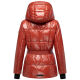 Navahoo Eisglanz Damen Winter Steppjacke  Dark Terracotta Größe M - Gr. 38