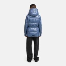 Navahoo Eisglanz Damen Winter Steppjacke  Dusty Blue Gr&ouml;&szlig;e XL - Gr. 42