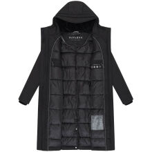 Navahoo Eismelodie Damen Winter Parka  Schwarz Gr&ouml;&szlig;e L - Gr. 40