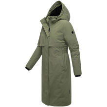 Navahoo Eismelodie Damen Winter Parka  Olive Leaf Gr&ouml;&szlig;e L - Gr. 40