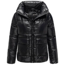 Navahoo Eispracht Damen Winter Steppjacke  Schwarz Gr&ouml;&szlig;e XXXL - Gr. 46