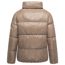 Navahoo Eispracht Damen Winter Steppjacke  Taupe Grey Größe S - Gr. 36