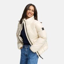 Navahoo Eispracht Damen Winter Steppjacke  Cream Gr&ouml;&szlig;e S - Gr. 36