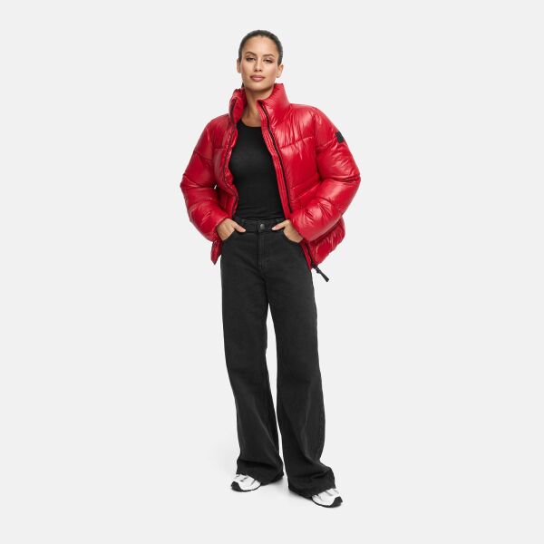 Navahoo Eispracht Damen Winter Steppjacke  Deep Red Größe S - Gr. 36
