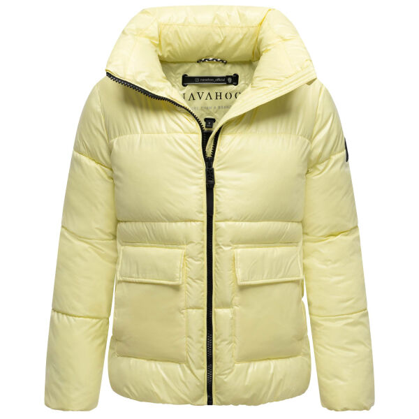 Navahoo Eispracht Damen Winter Steppjacke  Pastel Yellow  Größe S - Gr. 36