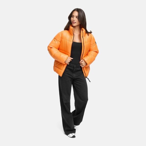 Navahoo Eispracht Damen Winter Steppjacke  Orange Größe XL - Gr. 42