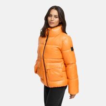 Navahoo Eispracht Damen Winter Steppjacke  Orange Größe XL - Gr. 42