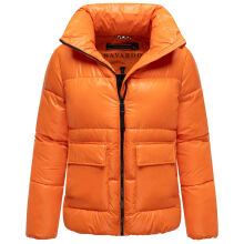 Navahoo Eispracht Damen Winter Steppjacke  Orange Größe XL - Gr. 42