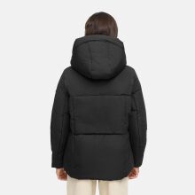 Navahoo Fl&uuml;sterfee Damen Winter Jacke  Schwarz-Gr&ouml;&szlig;e L - Gr. 40