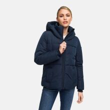 Navahoo Fl&uuml;sterfee Damen Winter Jacke  Navy-Gr&ouml;&szlig;e XL - Gr. 42
