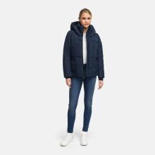 Navahoo Fl&uuml;sterfee Damen Winter Jacke  Navy-Gr&ouml;&szlig;e XXXL - Gr. 46