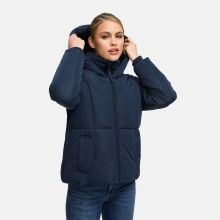 Navahoo Fl&uuml;sterfee Damen Winter Jacke  Navy-Gr&ouml;&szlig;e XXXL - Gr. 46