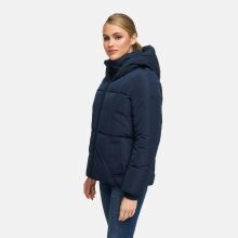 Navahoo Fl&uuml;sterfee Damen Winter Jacke  Navy-Gr&ouml;&szlig;e XXXL - Gr. 46